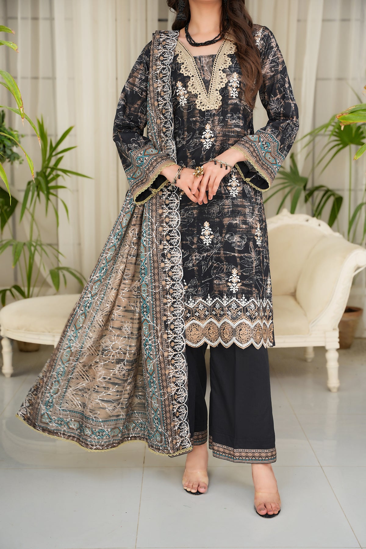 Hoorain Printkari Collection D6