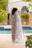 White Art Embroidered Premium Collection D4 - HafizTextile