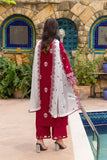 White Art Embroidered Premium Collection D2 - HafizTextile