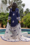 White Art Embroidered Premium Collection D3 - HafizTextile
