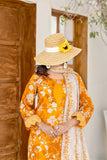 3-piece Premium printed lawn Maham