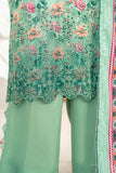 3-piece Printed Daman Emb Lawn Sharjeena
