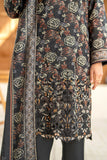 3-piece Printed Daman Emb Lawn Sharjeena